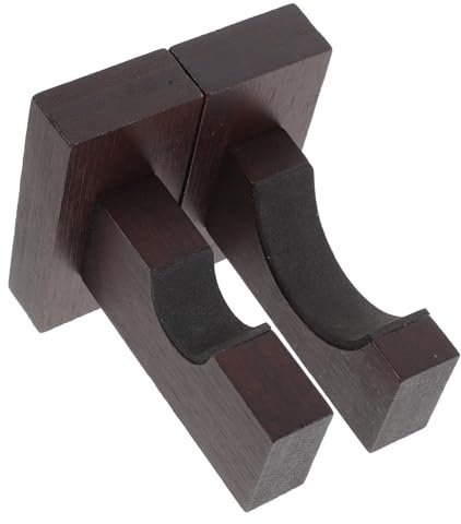 MAGICLULU Wandhalterung Für Schlägerhalter Aus Holz Vitrine Für Baseballschläger Stabiler Schlägerständer Mit Abgerundeten Kanten Zum Schutz Ihres Schlägers Dekorative Aufbewahrungsständer f