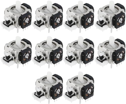 SG Store 10 Pièces Module Switch Joystick Stick Analogique 3D De Remplacement Compatible avec PS2 Compatible avec PS3 Compatible avec XBOX360 Le Contrôleur
