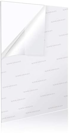 Alison Kingsgate Clear Acrylic Sheet 85x67cm - 1.2mm Transparent Sheets for Picture Frame 85x67 Large Acrylic Perspex Replacement Sheet, Display Projects, Painting