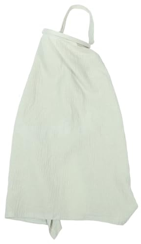 Cubre Lactancia de Algodón Verde 1 Pieza para Lactancia Materna | Plegable y Multifunción, Uso en Público Lactancia, Diseño con Aro para Mayor Comodidad