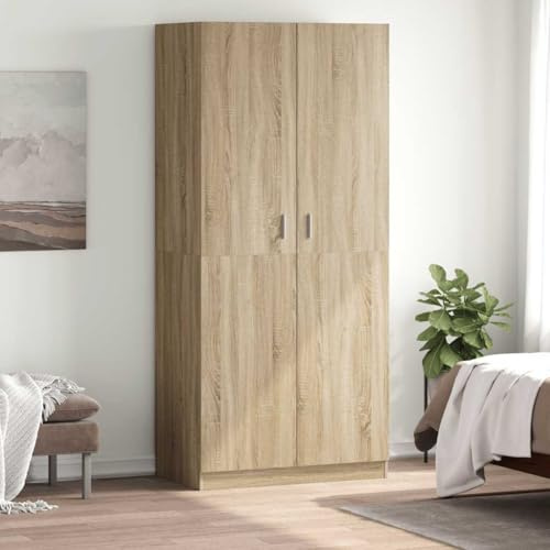 Refined Armario de Madera contrachapada Color Roble Sonoma 90x52x200 cm