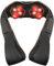 Shiatsu Back Neck and Shoulder Massager with Heat, Electric Massage Pillow with 3 Speed Adjustable, Deep Tissue Kneading Massager for Neck, Shoulder, Back, Waist and Leg Muscle - Home, Office, Car Use