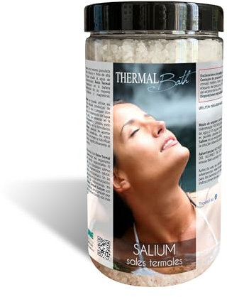 Thermal Bath Salium, Sali Termali, Riproduce Qualità Benefiche delle Acque Termali Alcalino Magnesiache, per Piscina e Spa Idromassaggio - 1 KG