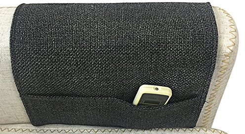 IPENNY Sofa Armlehne Organizer Couch Stuhl Aufbewahrungstasche Hängende Leinen Speicherbeutel für Handy Buch Stifte Zeitschrift und TV Fernbedienung