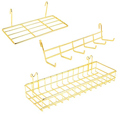 WUZILIN Design Metall Wandgitter，Regal Design Raster Fotowand Verwendet für Gitterfotowand