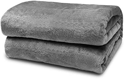 Einfeben Flauschige Kuscheldecke 220x240cm hochwertige Wohndecke, super weiche Fleecedecke als Sofaüberwurf Tagesdecke oder Wohnzimmerdecke