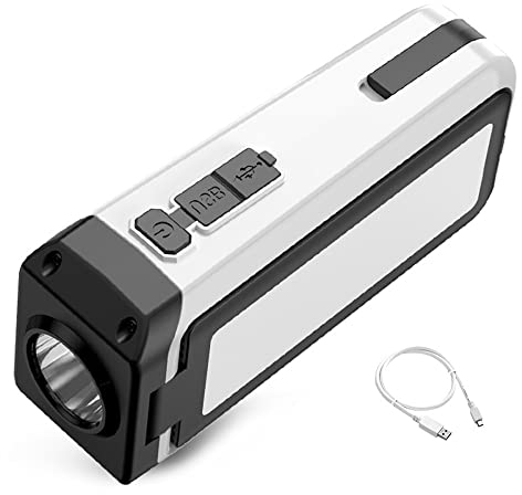 Utomhuscampingljus Multifunktionell hopfällbar underhållsarbetslampa Bärbar ficklampa Power Bank med 6 ljuslägen for campingtältfiskeinspektion