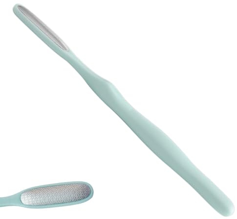 Herramienta de cuidado del pie - Callus Remover Brush, archivo de pie inoxidable, limpiador de grietas de los pies | Diseño de superficie inoxidable exfoliante de cuidado de los pies, mango de cepillo