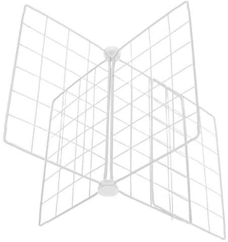 POPETPOP Rejilla Del Congelador De Separador Organizador De Alambre De Hierro Separador De Nevera Para Congelador Horizontal Para Organizar y Refrigerador Cocina o Dormitorio