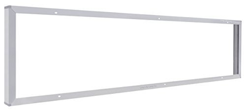 LED Panel Surface Mounting Frame Box Kit for Ceiling Panel 1200 x 300 White Body