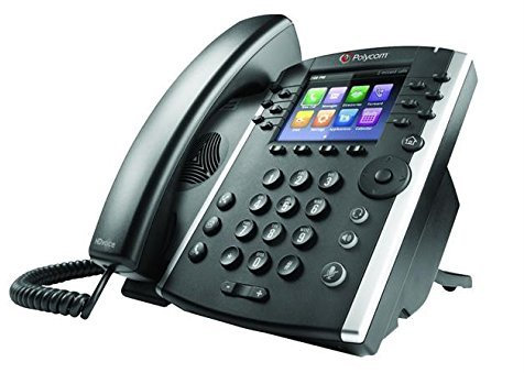 Polycom VVX 411 HD Business Media IP Desk Phone optimised for SFB (No PSU) (Refurbished)