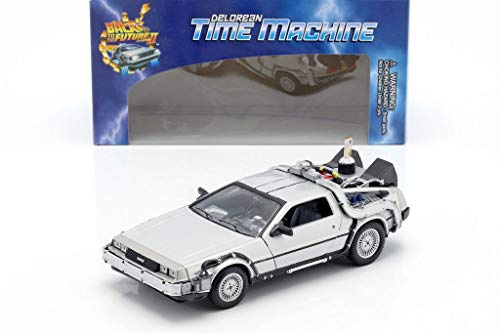 OPO 10 Voiture Delorean du Film Retour vers Le Futur II - échelle 1:24 - Ref 22441W