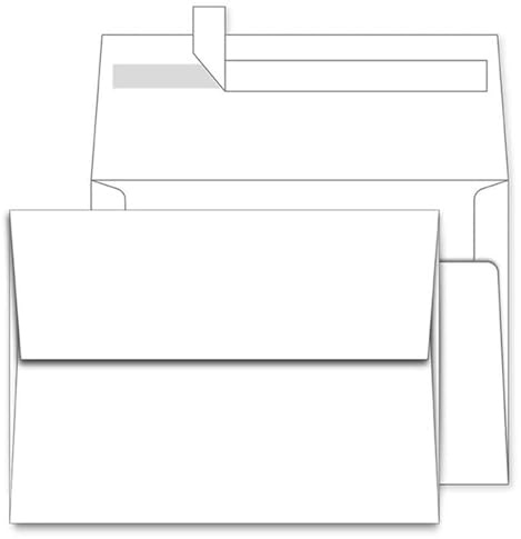 100 Pack A2 White Envelopes Self Sealing Adhesive Perfect for Weddings, RSVP, Invitations, Baby Shower,Greeting Cards,Announcements, Thank You Notes| A2(4.375 x5.75 Inches)