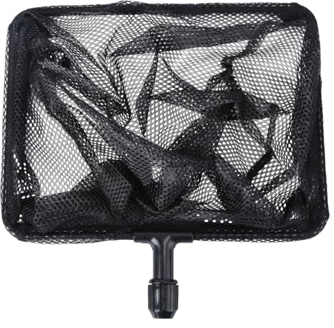 Kescher Aquarium, 25 * 20cm Quadratisches Kescher, Garnelen Fangnetz für Aquarien,Teiche,Seen Und Aquarien