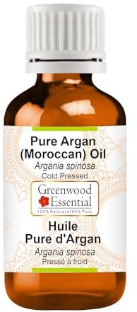 Greenwood Essential Puro Olio di Argan (Argania spinosa) spremuto a freddo 15ml (0.50 oz)