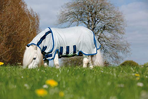 Horseware Amigo Petite Bug Rug - Azure Blue/Electric Blue