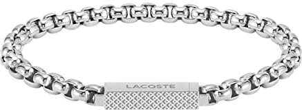 Lacoste Gliederarmband für Herren Kollektion L'ESSENTIEL Verziert mit petit piqué Muster - 2040123