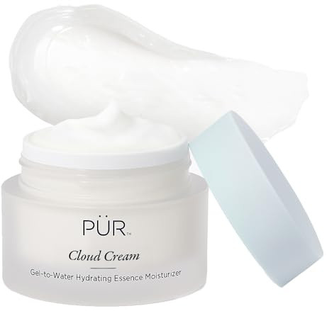 PÜR MINERALS Face Moisturizer for Women & Men, 4-in-1 Cloud Cream - Hydrating Facial Moisturizer - Hydrates, Soothes, Smooths, & Primes Skin - Anti-Aging Face Cream for Fine Lines & Wrinkles, 1.7 Oz