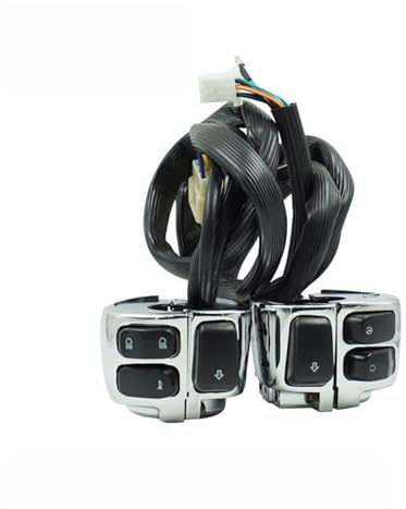 Motorrad 25mm Lenker Steuerschalter Kabelbaum Horn Blinker Licht Für Ha&rley Da&vids&on Sportster Dyna Softail Motorrad-Steuerschalter