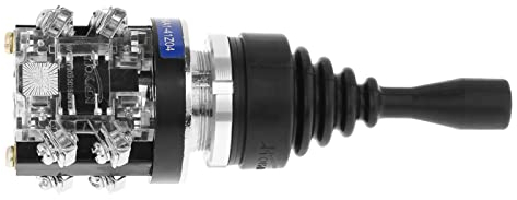 Yctze Universal 4no Spring Return Momentary 4 Position 12v Joystick Switch Ideal for Hkai 41z04 Replacement Way 24v 2