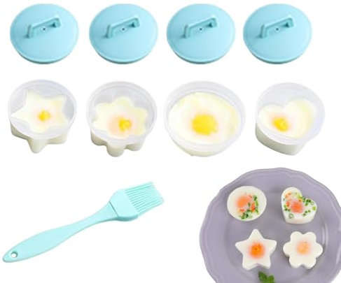 Hervidor de huevos de silicona, Hervidor de huevos duros de silicona | Hueveras escalfadas de silicona para hervir huevos | Olla para huevos escalfados, fabricación de huevos duros, molde para huevos