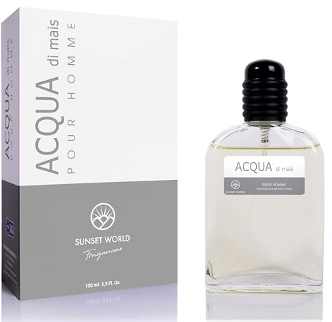 Acqua di Mais - Kompatibel mit Acqua Di Giò. Eau de Cologne Intensiv 100 ml, Parfum Herren, Äquivalentes Parfüm