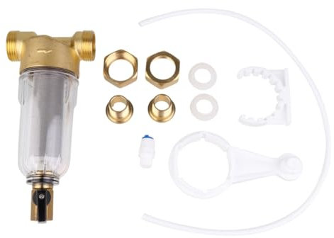 Vaguelly Filtro De Grifo Para Cocina Filtro De Retrolavado y Frontal Purificador De Agua Descalcificador Para Grifos De Mejora La Del Agua Casa