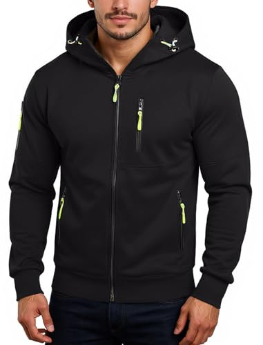 uxxnjfg Sudadera Hombre con Capucha Chaqueta Invierno Deportiva Entretiempo Básica Hoodie Sudaderas Ropa De Trabajo Termicas Casual Sweatshirt