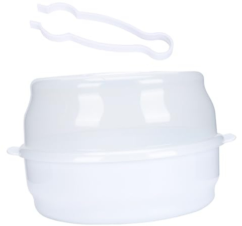 BESPORTBLE Mikrowellen Babyflaschen Sterilisator Robustem Abs Frei für Babyflaschen Sauger und Aufbewahrungs und Sterilisiergerät Geeignet für Mikrowellengebrauch