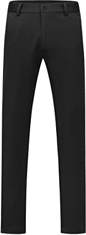 Allthemen Pantalon De Costume Homme Pants Habille Droit Chinos Legers | Slim,Stretch Couleur Uni,Infroissable Respirant,Élégant,Taille Haute,Classique,Mariage Affaires,Poches à Utiliser,Devant Plat