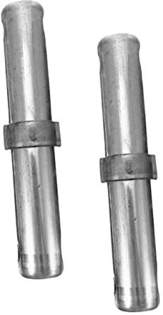 PENIKOKO 2pcs Galvanized Scaffolding Insert Pin with Spring Retainer Locking Coupling Pins for Scaffold Connector Rods Resistant Construction Accessory for Easy Mobility and Secure Assembly