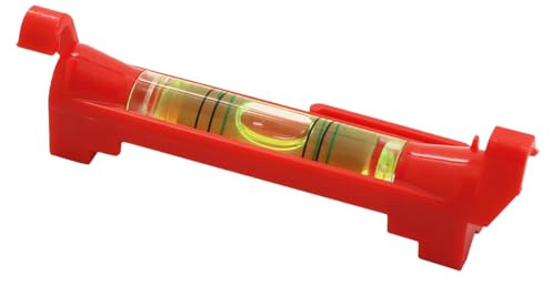 10 Stück Schnurwasserwaage, Rot Wasserwaage Schnuur, Für Maurerschnur, Richtschnur, Schnurlinien-Wasserwaage, Schnurwaage Wasserwaagefür Maurerarbeiten, Klempnerarbeiten, Rinnenarbeiten, Spirit Level