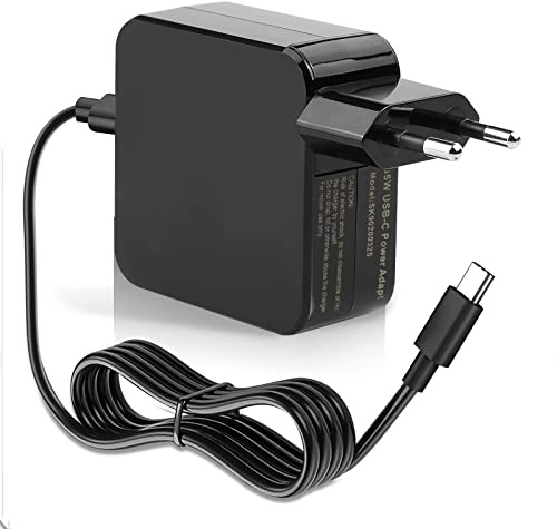 Chargeur USB C 65W Compatible avec Microsoft Surface Pro 12 (2025) 11 10 9 | pour Surface Pro 13 (OLED) Snapdragon X Elite Ordinateur Portable/Tablette (2024) Copilot Adaptateur PC