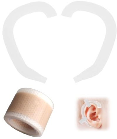 MOLZINY Set di Patch di Correzione del Padiglione Auricolare per Bambini Cerotti Orecchie a Sventola Correttore Orecchie Neonato Cerotti Correttore Orecchie A Sventola Per Orecchie A Sventola Neonato