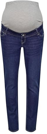 ONLY MATERNITY Olmcruz Skinny DNM pimbox, Mörkblå denim, L / 32L