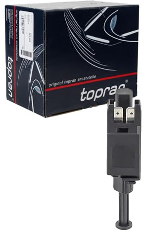 Topran Mechanischer 2-Wege-Schalter Schwarz, Touch-Betrieb, Panel-Montage, 2-polig, Eckig, 1 stück, 9455150000485