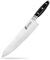 TUO Couteaux de Chef Couteau de Cuisine Professionnel 25cm Couteau à Viande Acier Inoxydable Allemand avec Poignée Ernogomique-Black Hawk Series