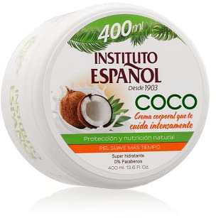 INSTITUTO ESPAÑOL Crème corporelle hydratante à la noix de coco 400 ml