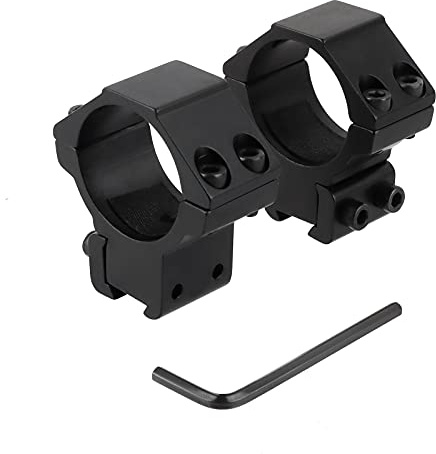 ToopMount Anelli per Ottica Attacco Ottica 30mm Barrel Mount with 11mm Weaver Picatinny Rail Riser per Riflescope Ottica