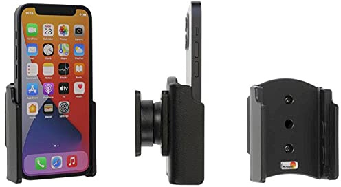 Brodit Gerätehalter 711234 | Made IN Sweden | für Smartphones - Apple iPhone 12 Mini, schwarz