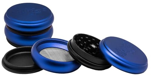 Chongz Ultimo 62mm 4 Part Soft Feel Grinder (Blue)