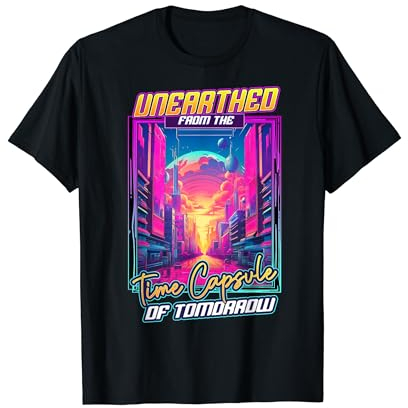Découvert dans la capsule temporelle, le futurisme rétro de demain T-Shirt