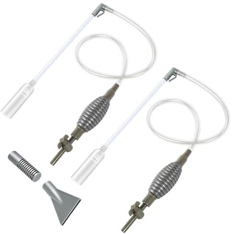 Pompa a sifone - Aspirapolvere ABS per acquario, sifone per acquario, pompa a sifone per cambio acqua, pompa a sifone a mano per acquari