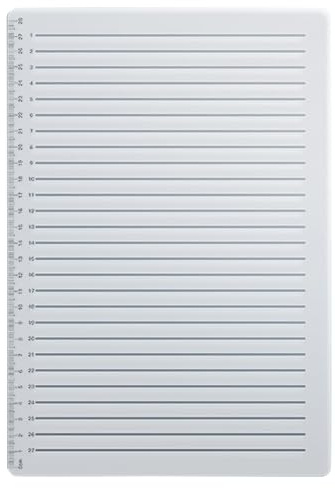 kokdid Linienschablone College Liniert Abstand Linie Zeichenschablone Lineal Linie Zeichnung Schablone Schriftführung
