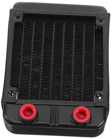 Homoyoyo Efficient Liquid Cooler Radiator for CPU GPU Water Cooling System with Water Channels and Threaded Ports Stable Sink for PC Graphics Card Heatsinks