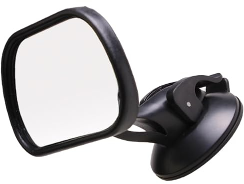 Abaodam Rétroviseur Bébé Grand Angle pour Voiture Miroir Arrière Sécuritaire Film Anti- Fixation Ventouse Renforcée Observation Siège Arrière Surveillance Garçon et Filles en Voiture
