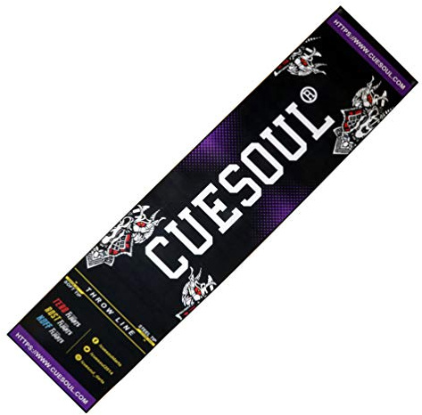 CUESOUL Heavy Duty Darts Mat Includes Both Official Soft & Steel Tip Throwline（CSDA-BD-5）