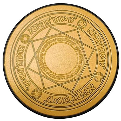 10W Glowing Magic Array Universal Qi Fast Charging Wireless Charger for iPhone Charger Magic Array Wireless Charger-YELLOW,D-9cm