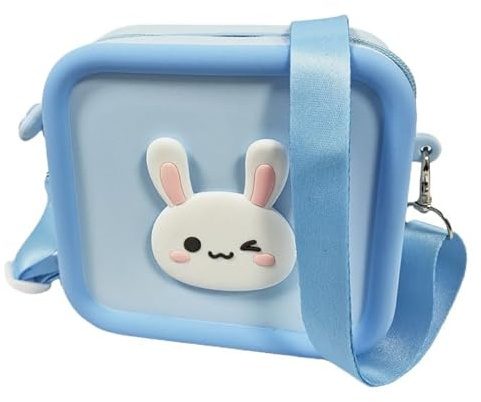 TOYOGO Kids Camera Bag, Kids Bag, Portable Bag for Kids, Accessories for Kids Digital Camera, Suitable for Girls and Boys from 3, 4, 5, 6, 7+ Years Old, Blue, Kids Backpack