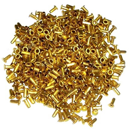M0.9 M1.3 M1.5 M1.7 M2 M2.5 M3 M4 M5 M6 Rörformad dubbelsidig kretskort PCB Spikar Koppar Hålnitar Muttrar (Size : 3mm, Color : 2mm 100pcs)
